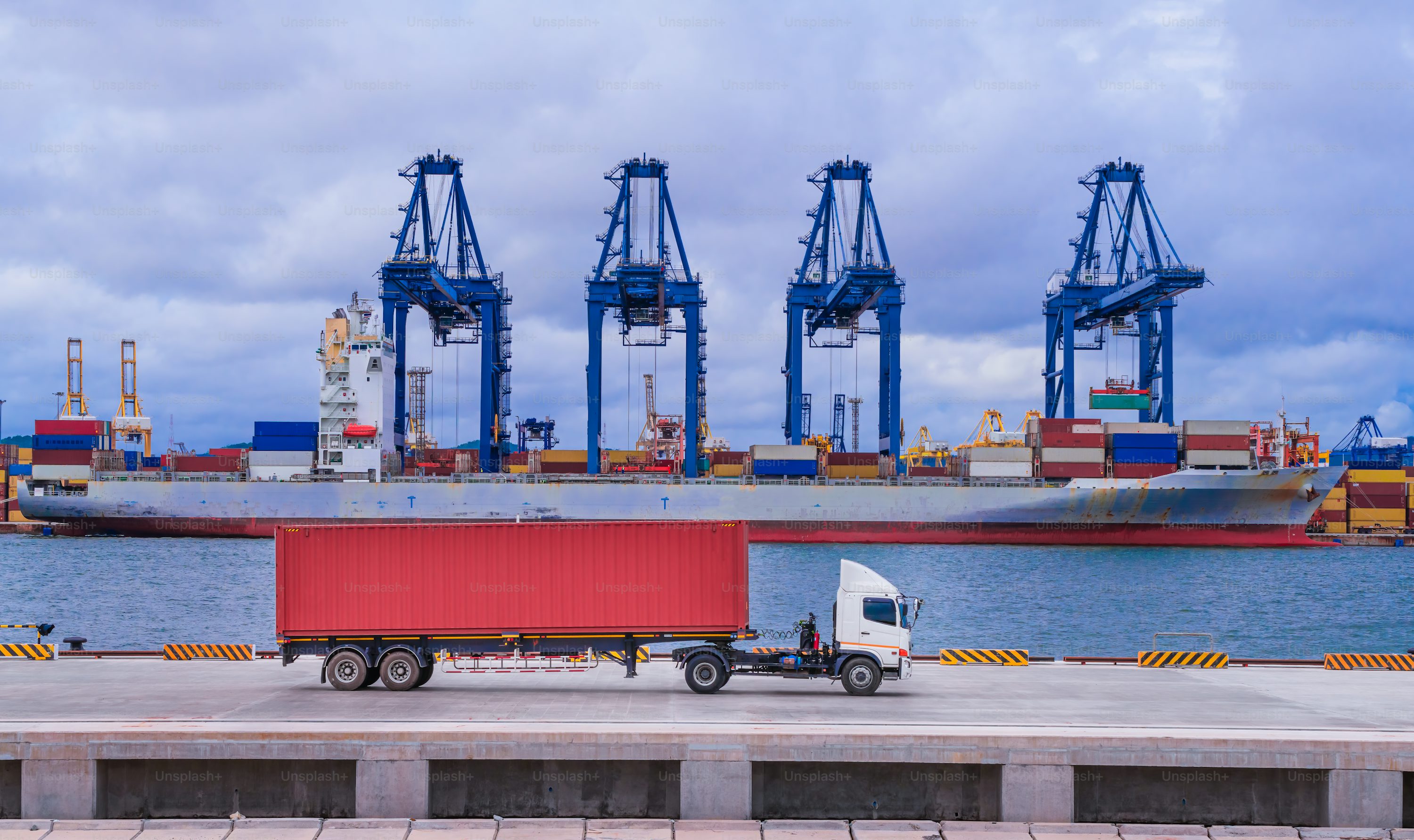 Cargo ships